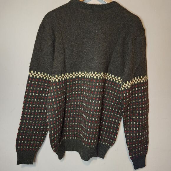 Vintage 70s Robe Di Kappa Shetland Wool Sweater Fair Isle New Deadstock Rare - Picture 12 of 15